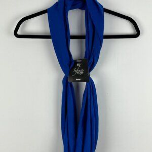 Ganz Infiniti Scarf 60in Blue Polyester Stretch